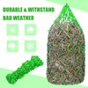 JDRGJTH 4 Pcs Slow Feed Hay Net 40 Inch Hay