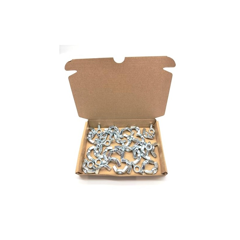 Pack of 40 M10 Wing Nuts | Steel Butterfly Nuts