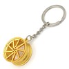 VmG-Store Vossen Style Solid Miniature Rim Keyring Pendant, Matte gold