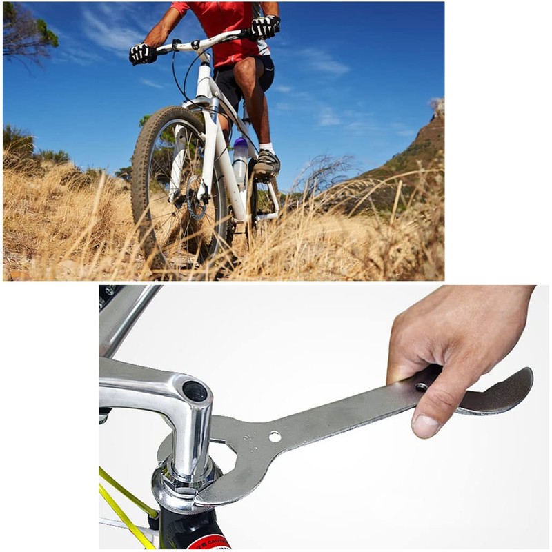 Auto-plaza Bicycle Scooter Headset Head Wrench Spanner Repair Tool Set