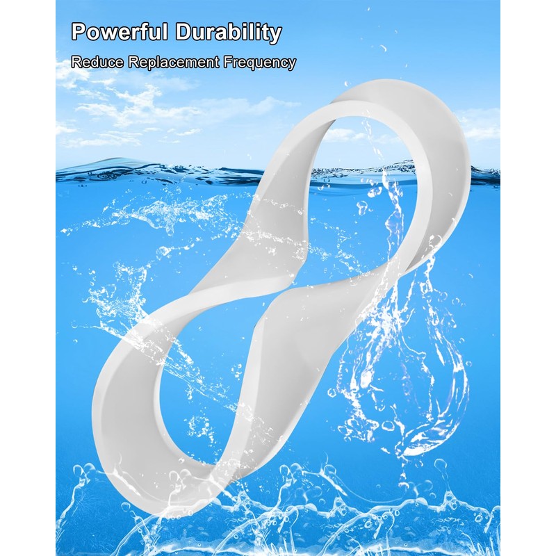 Toilet Seal Rings Silicone Toilet Gasket Fit for TOTO THU440-A