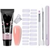 Poly Gel Nägel Set,Poly Nagelgel Set,Polygel Starter Set,Poly Extension Nagelgel