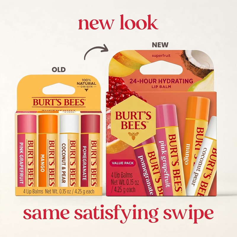 Burt's Bees Bálsamo Labial Sabor a Frutas - Superfruit Lipbalm