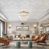 STICKGOO Drop Ceiling Tiles 24 x 24in, Waterproof, Premium PVC
