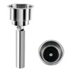 316 Stainless Steel Drop-in Boat Cup Holder,Portable Drink Holder,Adjustable Angle