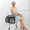 ieddet 2 Pack Hanging Shower Caddy for Shower Chair, Mesh