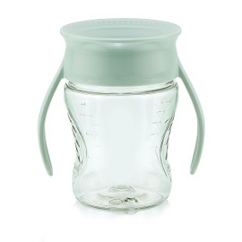 WOW CUP for Baby 360 Trainer Sippy Cup, 7 oz / 207 ml (Tranquil Green)