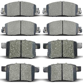 Front and Rear Brake Pads For Honda Accord 2013-2017 (D1451/D1654)