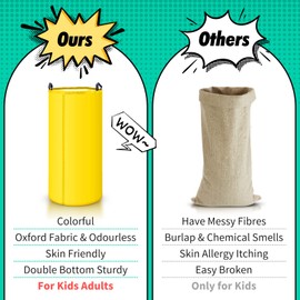 53PCS Outdoor Lawn Carnival Games Bean Bags Ring Toss Set Potato Sack Race Bags Egg and Spoon Race Games Party for Kid Adult Family，Birthday Party Family Reunion Outside Field Day Easter Games