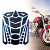 ihreesy Motorcycle Side Tank Pad Protector,3D Waterproof Gas Tank Pad