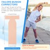 16 Pieces T Shaped Big Toe Brace - Soft Adhesive