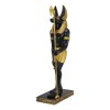 Large Egyptian God Of The Dead Mummification Anubis With Was