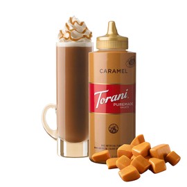 Torani Caramel Sauce 16.5 Oz. Squeeze Bottle