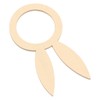 Tiardey 30 Pcs Easter Napkin Rings, Easter Bunny Napkin Holder,