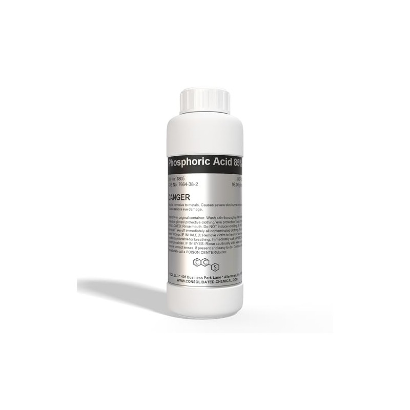 Phosphoric Acid 85% - High Purity Industrial Grade - Premium
