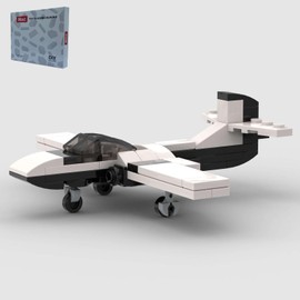 WW2 T-37 MOC Building Blocks,Army Battle Brick Mode, Blocks Building Sets Toys,Airplane Building Toys,war Planes, Toy Building Sets, Plane Kit for Kids 4-14(66PCS)