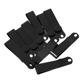 Mipcase 10pcs Metal Spring Clip Holder Belt Hook for Phones Wallets Tools Effortless Installation Versatile Use for Travel Outdoor Activities Stylish Robust Design