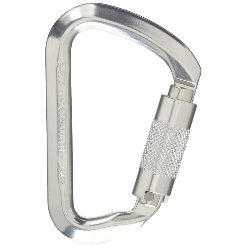 Titan Aluminum Deformation D Shaped Carabiner Twist Lock ADT