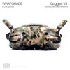 WRAPGRADE Skin Stickers Compatible with DJI Goggles 3 (Woodland CAMO)
