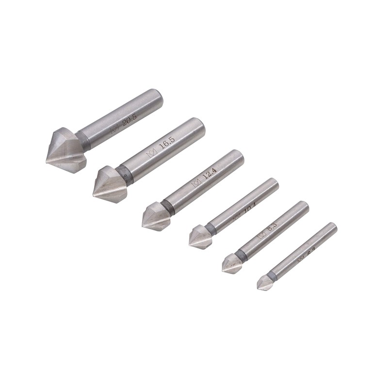 Blue Spot Tools 20513 HSS Countersink Set (6.3-20.5mm)