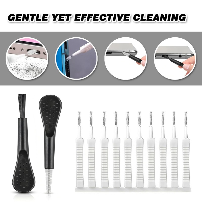 17PCS Phone Cleaning Kit, Avavani Phone Port Cleaning Brush Set