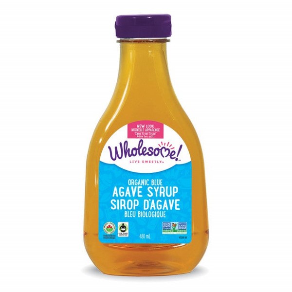 Wholesome Sweeteners Organic Blue Agave Syrup, 480 ml