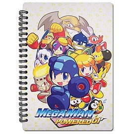 Great Eastern Entertainment Megaman Powered Up- Key Art Notebook Multi-colored, 10"
