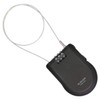 Elecom ESL-ECWR004BK Wire Lock Retractable Dial Lock 4.7 ft (1.2
