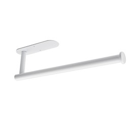 Paper Towel Holder Under Cabinet, Paper Towel Holders for Kitchen Self Adhesive Kitchen Countertop Wall Mount Paper Both Available in Adhesive and Screws,Stainless Steel (White)