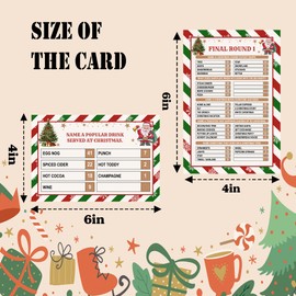 Christmas Friendly Feud Game, Christmas Feud Quiz, Fun Winter Holiday Party Games for Adults, Trivia Quiz for Office, Group, Family Game Night, Holiday Party Games -A08
