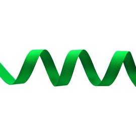 ITIsparkle 6mm Width (1/4") Grosgrain Ribbon 45 Meters (Full Reel) Crafts Gift Wrap Floristry - Emerald Ribbon