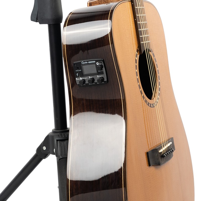 GUITTO GGP-05 Guitar Pickup Equalizer LCD Display Multifunctional Live Drum