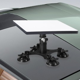 JoySlice Starlink Mini Car Windshield & Sunroof Suction Mount - Secure Kit for Stable RV Satellite Signal，Strong Suction Design Ensure Stable Satellite Signal for RVs，Boats and Road Trips（Black）