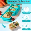 3-Pack Silicone Freezer Trays with Lid, Soup Freezer Container Molds,