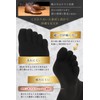 maffole Men's Five-Toe Socks, Copper Ion, Chemical-free, Antibacterial, Odor Resistant,