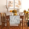 Musical Notes Table Runner Black and White Musical Notes Tablecloth
