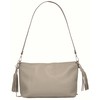 Samantha Look Women's Genuine Leather Shoulder Bag, Made in Italy,