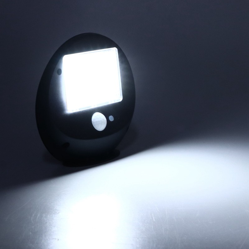 Solar Wall Lamp Sensitive Motion Sensor Weather Resistant Outdoor LED