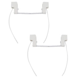 MTQY 2PCS 118mm Lamp Holder Transfer Connector R7S Socket Double Head Ceramic Lampholder Suitable for R7S Double Ended Metal Halide Lamp and Floodlight