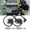 Lidscura 2PCS Ignition Coil with Spark Plug 24 584 45-S