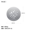 Soonphp 6pcs/Set Round GOBO Kit,2.6" Metal Plate with Hollow Patterns