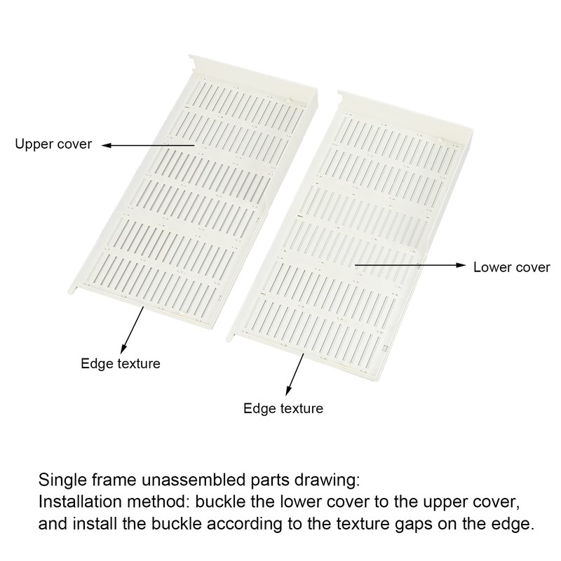 Queen Bee Spawning Controller,Queen Bee Cage,Single Frame Plastic Bee Spawning