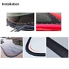 16ft/5M Windshield Seal Weather Stripping Rubber Sealing Strip Trim Cover