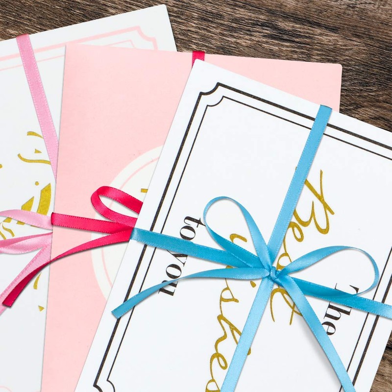 Satin and Silk Ribbon, Wedding, Decorative Gift, Roll, Packaging and