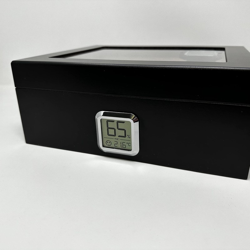 TFA Dostmann 30.5056.54 Digital Cigar Hygrometer for Humidor/Cigar Cabinet Humidity