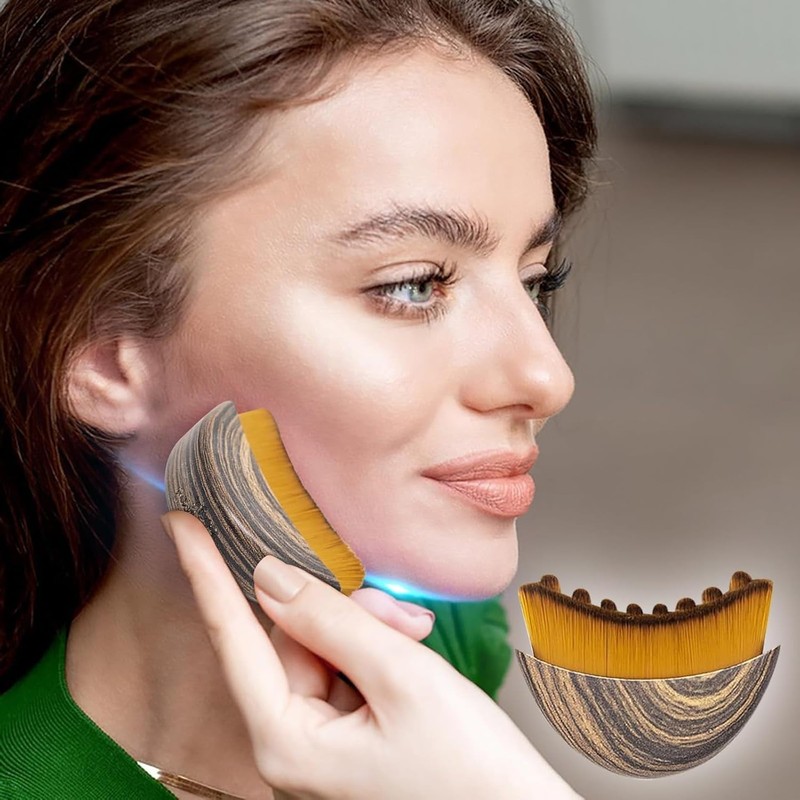 Lymphatic Contour Face and Body Brushes, The Lymphatic Drainage Massager