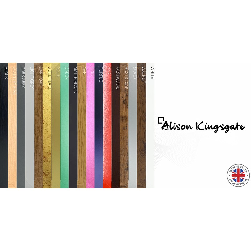 Alison Kingsgate A4 Frame Grey in Size 29.7 x 21cm