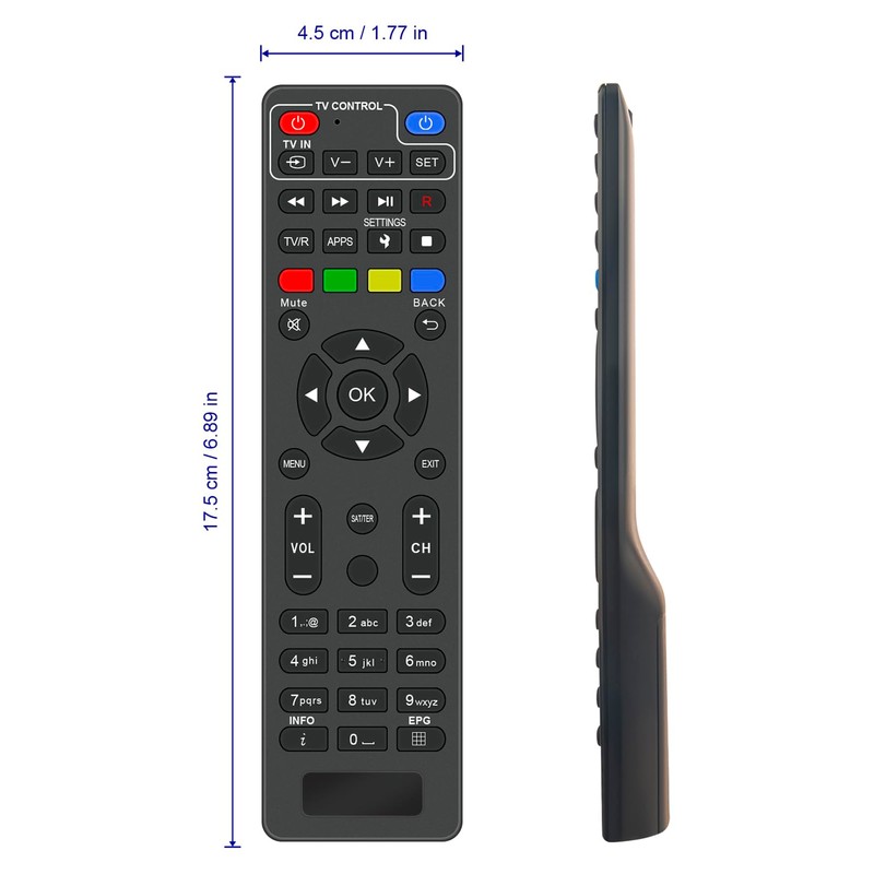 ALLIMITY Remote Control Compatible with DigiQuest TivuSat Q60 Q80 Q90