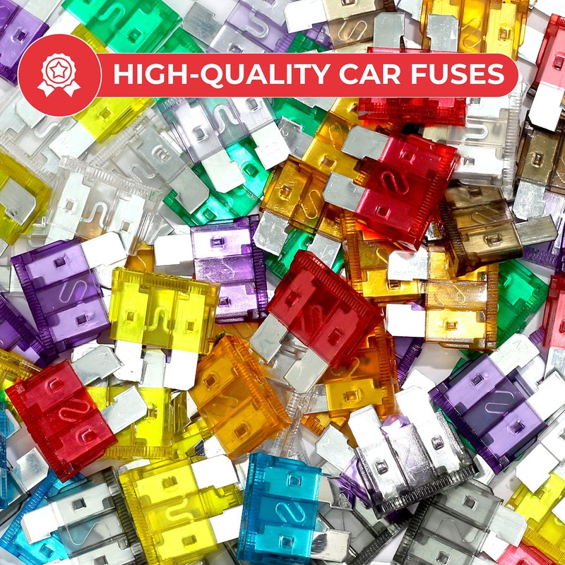 GADLANE Car Fuses Assorted Kit - 300pcs Mini & Medium