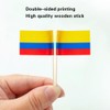 Colombia Flag Colombian Flag, Small Mini Colombia Toothpick Flags for